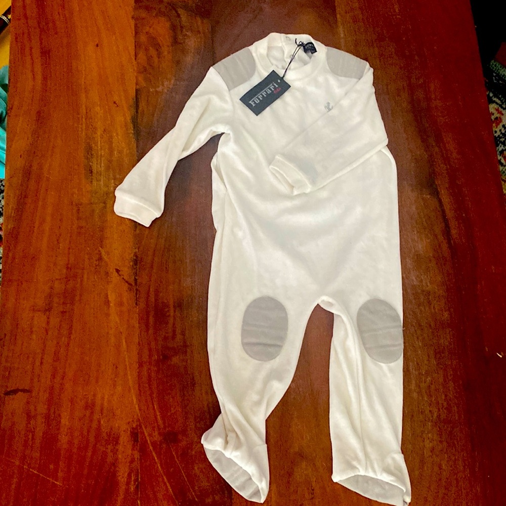 Never worn, tags still on, Ferrari